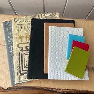 JUST IN Assorted Moleskine Notebooks Multi Colors & Sizes + Bonus Tracing Book